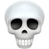 skull-ios emoji